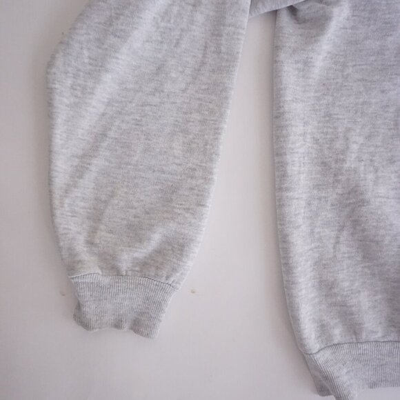 Vintage '93 Jerzees Gray St Catherine Dubois Church Travel Crewneck Sweater XL - Picture 8 of 11